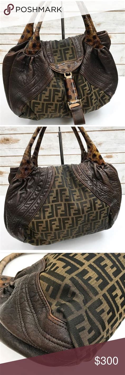 fendi vintage antique ahdnbag with african pattern|Fendi hardware for vintage bags.